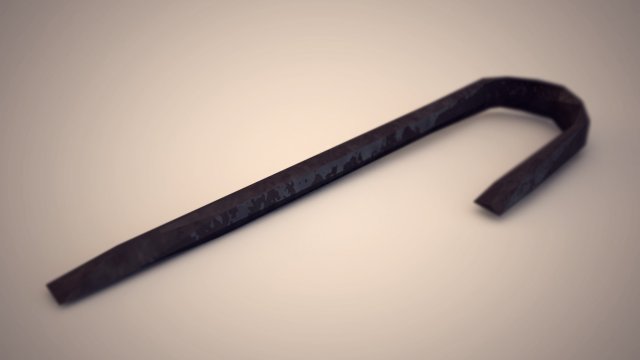 low polly bent pipe Modèle 3D .c4d .max .obj .3ds .fbx .stl .blend 
