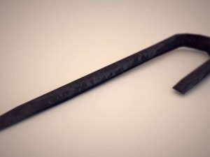 low polly bent pipe 3D Model