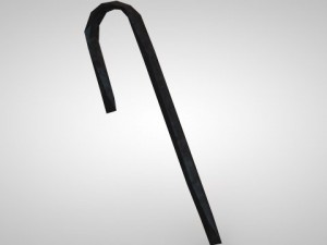 low polly bent pipe Modèle 3D