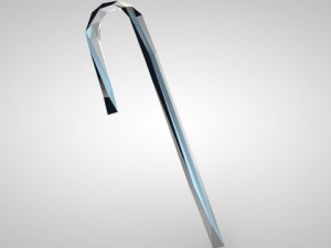 low polly bent pipe Modèle 3D
