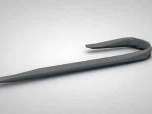 low polly bent pipe Modèle 3D