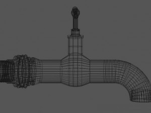 brass tap 3D Модель