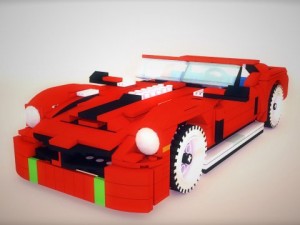 lego ferrari 330 tri-lm 3D Model