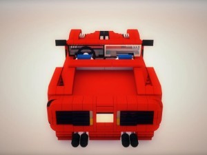 lego ferrari 330 tri-lm 3D Model