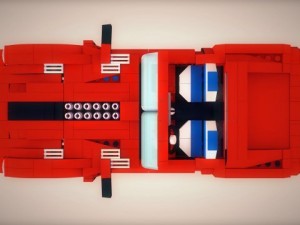 lego ferrari 330 tri-lm 3D Model
