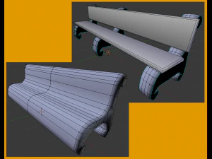 city park 3D Model
