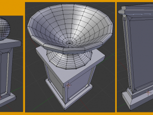 city park 3D Модель