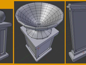 city park 3D Model