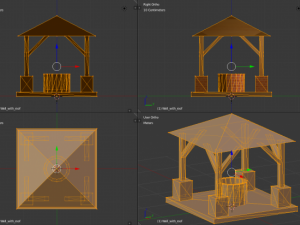 well  low poly 3D Model