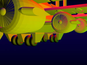 cargo aircraft Modèle 3D