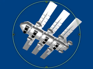 cargo aircraft 3D Model
