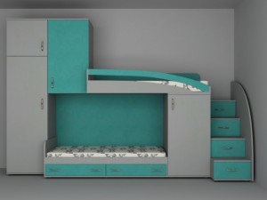 the furniture in the nursery Modèle 3D