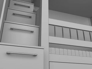 childrens bunk bed 3D Model