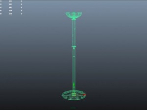 floor lamp 3D मॉडल
