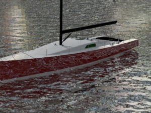 sailing yacht Model 3D