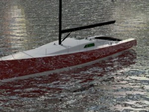 sailing yacht 3D Model