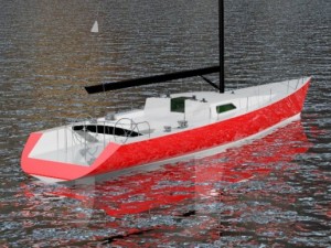 sailing yacht Model 3D