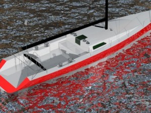 sailing yacht Model 3D