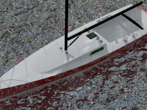 sailing yacht 3D Model