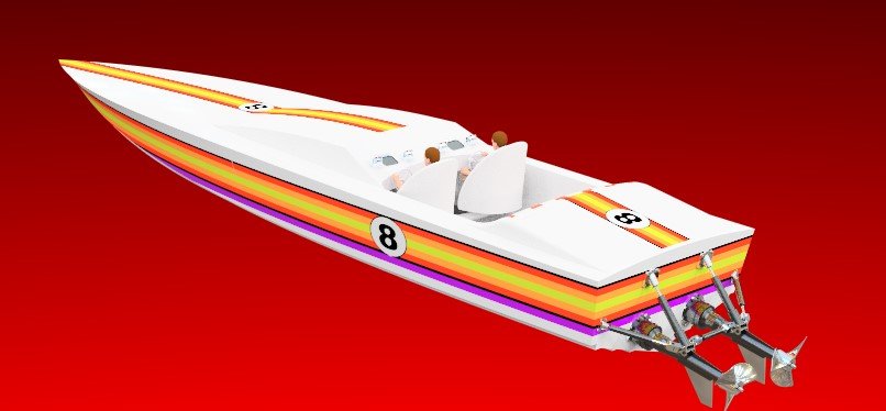 Гонках серии e1world Electric Powerboat