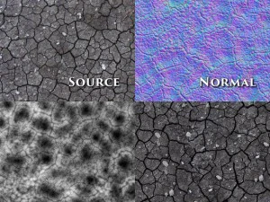seamless ground textures 5pack normalbump CG Textures