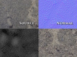seamless ground textures 5pack normalbump CG Текстури