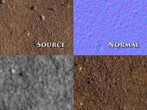 seamless ground textures 5pack normalbump CG Textures