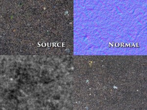 seamless ground textures 5pack normalbump CG Текстури
