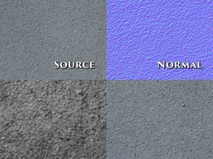 seamless plain concrete textures 5pack normalbump CG Textures