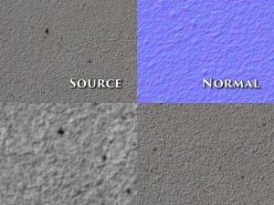 seamless plain concrete textures 5pack normalbump CG Textures