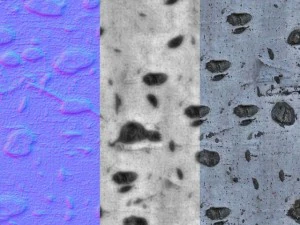 seamless hires tree bark 5pack normalbump CG Textures