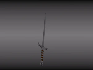 medieval sword 3D Model