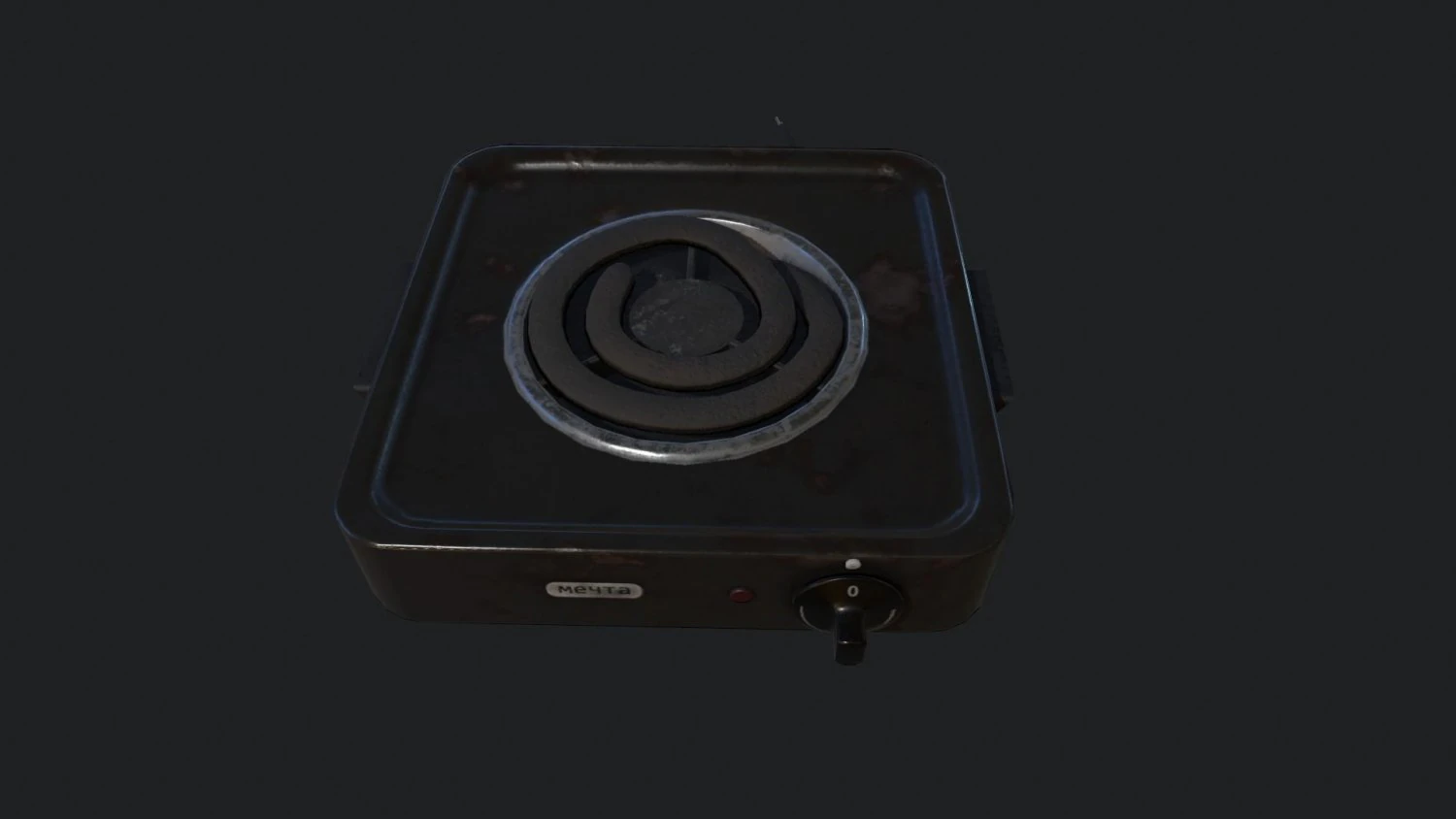 stove 3D Model .c4d .max .obj .3ds .fbx .stl .blend