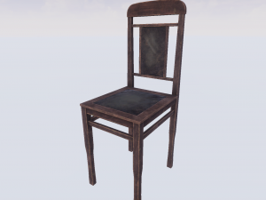 Portable Fishing Chair ~ 3D Model #90871286