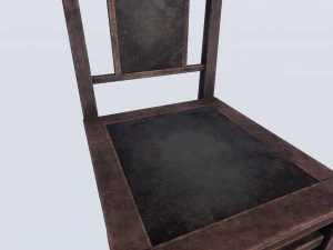 Alter Stuhl 3D Modell