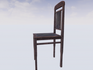 Old chair Modello 3D