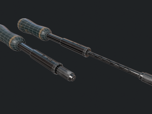 set of tools Model 3D