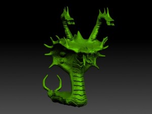 dota 2-venomancer 3Dモデル