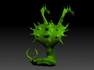 dota 2-venomancer 3D Model