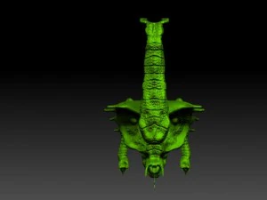 dota 2-venomancer 3D Model