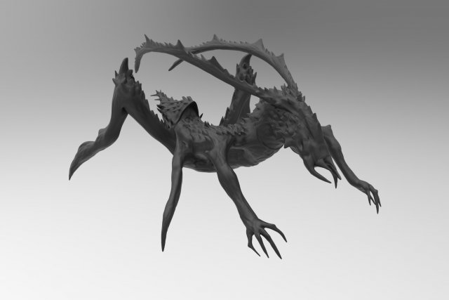 dota 2-weaver 3D Model .c4d .max .obj .3ds .fbx .stl .blend 