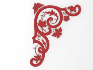 decorative pattern 3D 模型