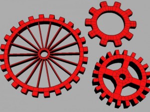 gear set Model 3D