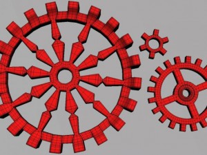 gear set Model 3D