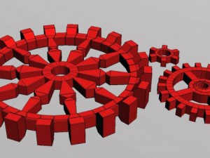 gear set Model 3D