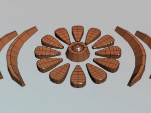 element of decor Model 3D
