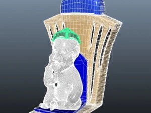 uzbek sculpture 3D Model