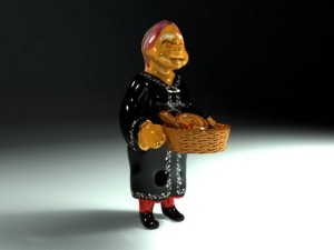 sculpture granny 3D 模型