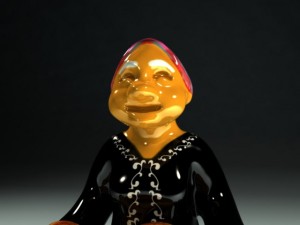 sculpture granny 3Dモデル
