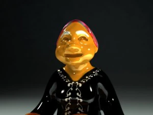 sculpture granny 3D Model
